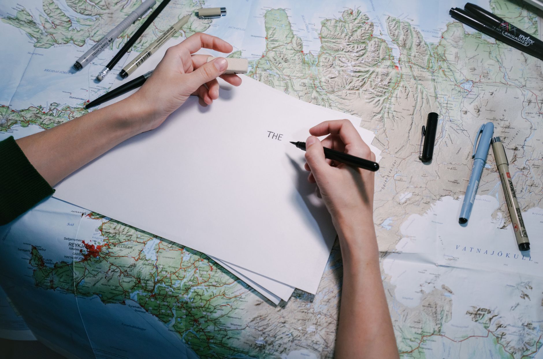 Person Drawing Map
